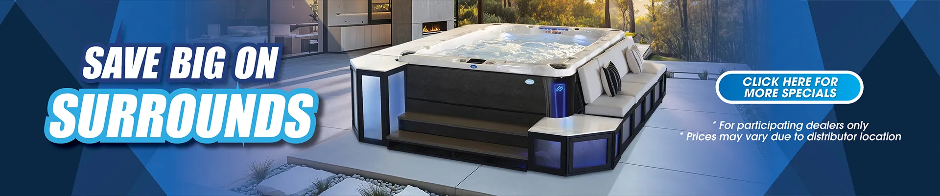 Calspas hot tub being used in a family setting - Joplin