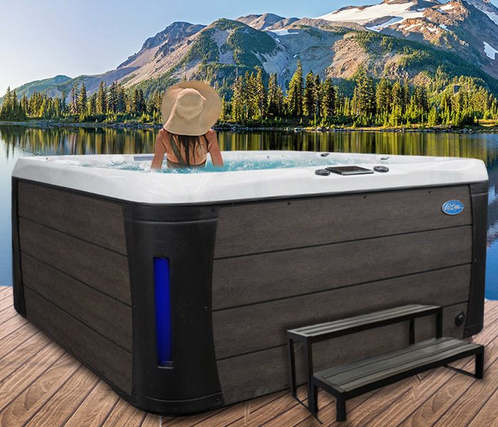 Calspas hot tub being used in a family setting - hot tubs spas for sale Joplin